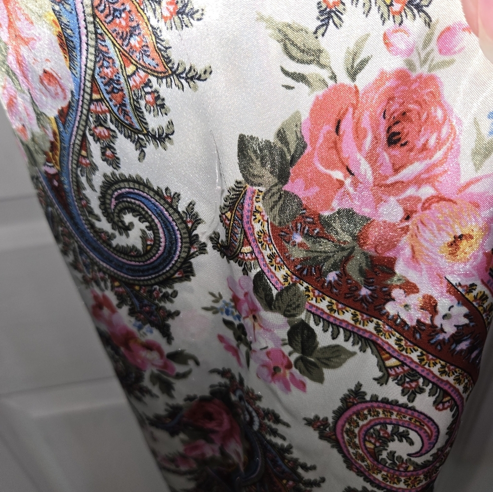 Victoria's Secret Vintage Floral Paisley Print Pajama Pants - Picture 2 of 6